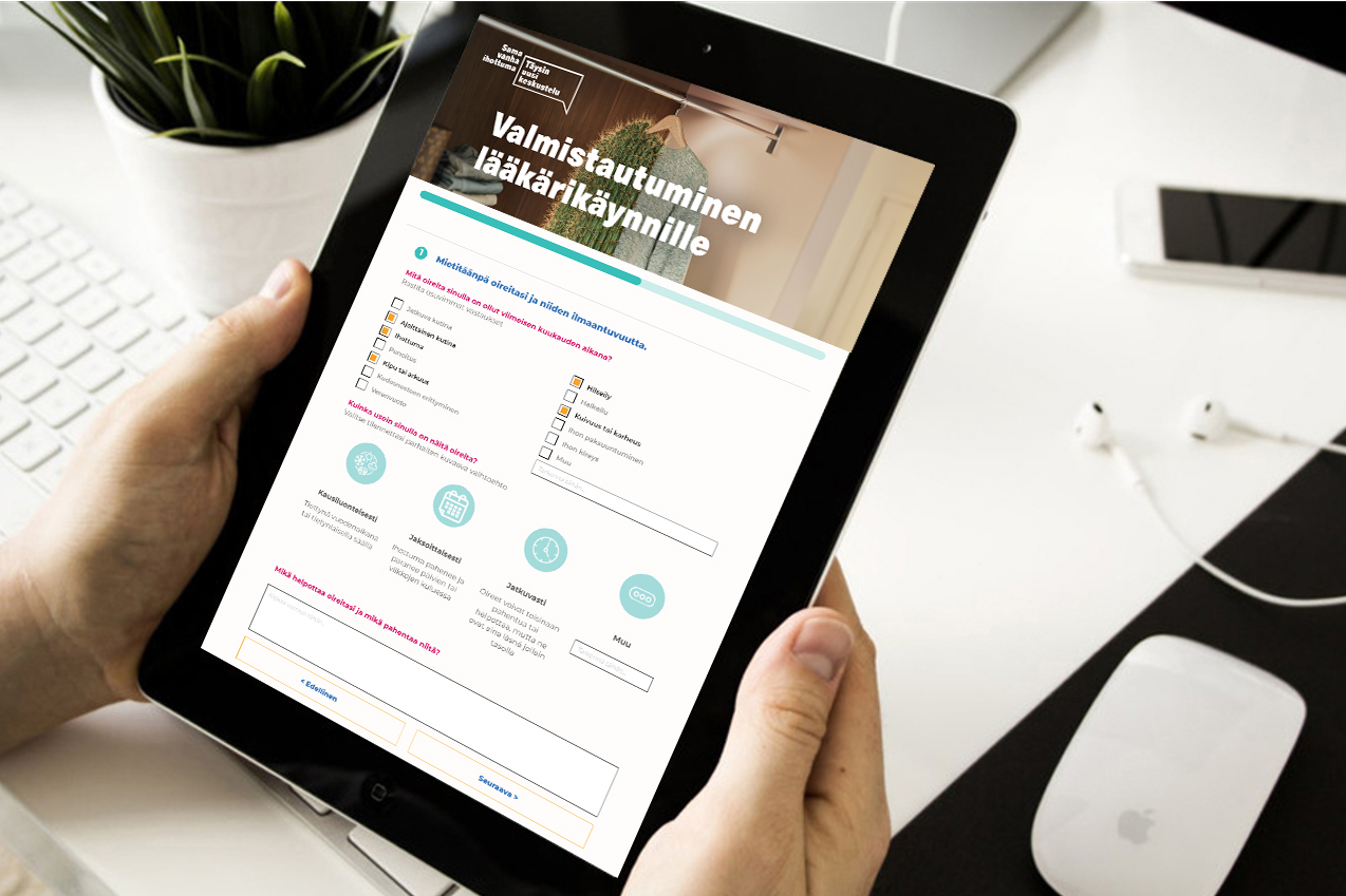 Valmistautuminen lääkärikäynnille Valmistautuminen lääkärikäynnille